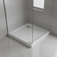 Receveur de douche ABS antidérapant durable de haute qualité, base de douche étanche pour la décoration de salles de bain à domicile et en hôtel