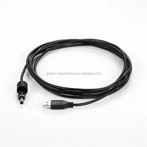 Cables de tira de extensión personalizables, 0,5 m, 1m, 2m de longitud, Cable DC 5,5x2,1, precio de fábrica