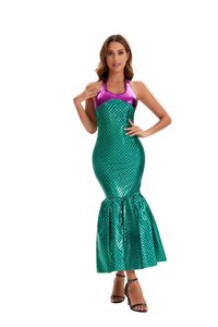 Disfraz <span class=keywords><strong>de</strong></span> Halloween <span class=keywords><strong>para</strong></span> Adultos, Vestido <span class=keywords><strong>de</strong></span> Princesa Sirena, Lentejuelas, Cosplay, Sexy, Sin Tirantes, Vestido <span class=keywords><strong>de</strong></span> Noche <span class=keywords><strong>para</strong></span> Actuación, Carnaval - Product Image 6