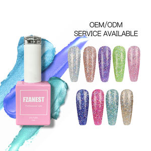 FZANEST Soak Off color Gel Polish Logotipo personalizado OEM Esmalte de uñas Muestra gratis Botellas privadas Esmaltes semipermanentes - Product Image 4