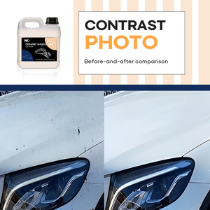 NIKELIANG Foam Brilliance Slide Smooth 2-en-1 Lavage et Cire, Revêtement Céramique Hydrophobe, Shampooing pour Voiture, Intérieur et Extérieur, 4,2 KG - Product Image 4