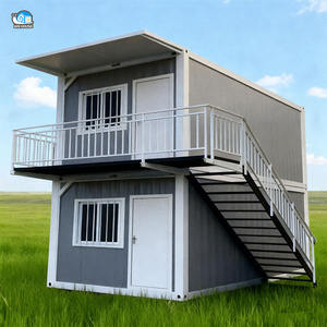Luxuriöses 20-Fuß-Faltcontainerhaus zur Selbstmontage für den Außenbereich und Garten, vorgefertigtes Containerhaus - Product Image 2