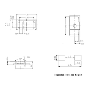 Ltlight 3014 Side Red <span class=keywords><strong>Led</strong></span> Chip <span class=keywords><strong>SMD</strong></span> <span class=keywords><strong>LED</strong></span> 0.06 Wát độ sáng cao <span class=keywords><strong>lumen</strong></span> Diode <span class=keywords><strong>LED</strong></span> Bead TV màn hình đèn nền - Product Image 2