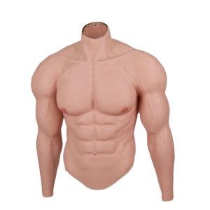 Traje de <span class=keywords><strong>Silicona</strong></span> de Alta Elasticidad con Textura Muscular Realista, para Actuaciones y Juegos de Rol Masculinos, Prenda Moldeadora para Hombre - Product Image 1