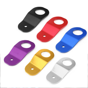 JDM Radiator <b>Bracket</b> For Civic EK Blue Black Red Purple Gold <b>Silver</b> Aluminum Mounting Clip Car Modification Part - Product Image 1
