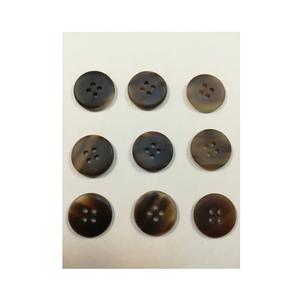 Botón de Cuerno de Búfalo Hecho a Mano para Accesorios de Sastrería, Botón de Cuerno de Búfalo con Patrón Natural para Ropa de Diseñador a Bajo Costo - Product Image 2