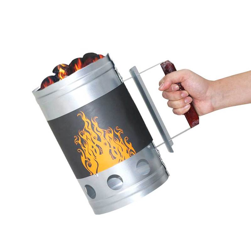 Charcoal Chimney Starter Stainless Steel BBQ