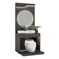 Logo de taille personnalisée évier commercial multifonctionnel salle de bain cuisine vitrine