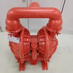 Wilden Pumps T8 Air Operated Double AODD Pneumatic Diaphragm Pump With Santoprene Diaphragm T8/AAAAB/ZWS/WF/0014