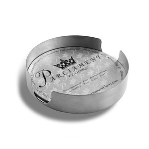 Fashion Eco Friendly <b>Table</b> <b>Coaster</b> Sublimation Luxury Unbreakable Custom Stainless Steel <b>Coaster</b> - Product Image 2