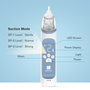 Elektrischer Baby-Nasensauger mit stärkerer Saugkraft, automatischer Nasenreiniger mit Musik- und Lichtfunktion, Nasalaspirator für Babys - Product Image 2