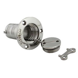 RICHWITS Stainless Steel Filler Cap 316 For Yacht Fuel Tank Water Inlet Cover - Product Image 5