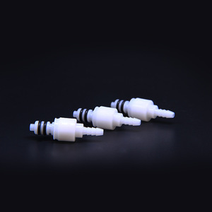 MFPF <b>Quick</b> <b>Connector</b> IMD1604HB 1/4 In Single-Lobed Check Valve For Water Air Oxygen Straight-Through Stop Use - Product Image 2