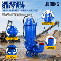 Pompe à boue submersible haute pression résistante à l'usure de 3 pouces pour l'élimination des sédiments du fond de rivière