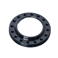 Piezas de Unión de Brida Roscada de Aluminio y Acero Inoxidable Torneadas con Precisión a Medida para Servicios de Mecanizado OEM