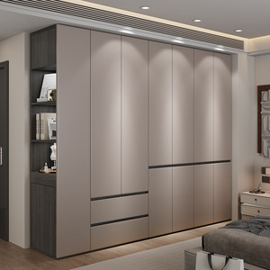 Personalizado moderno de lujo blanco tablero de partículas de madera armario extensible para sala de estar dormitorio convertible para - Product Image 3