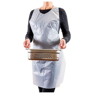 Delantal de Plástico Desechable Impermeable sin Mangas para Cocina, Lavado de Platos, Peluquería y Carnicería - Product Image 6