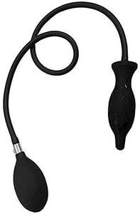 Opblaasbare anale pluggen groothandel anale expanderende siliconen opblaasbare luchtgevulde pomp butt plug met afneembare seksspeeltjes - Product Image 2