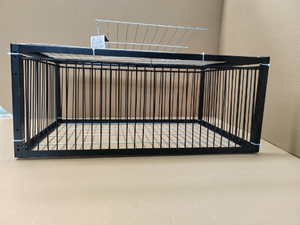 <span class=keywords><strong>Jaula</strong></span> Metálica Portátil Grande de Doble Compartimiento para Canarios y Palomas, Jaulas para Pájaros, <span class=keywords><strong>Jaula</strong></span> para Periquitos y Loros, Casa para Mascotas Pequeñas en Venta - Product Image 4