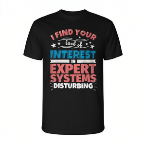 Expert Systems - Camiseta de manga larga con frases divertidas para entusiastas de la tecnología - Product Image 2