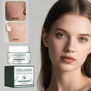 Crema Facial Hidratante con Colágeno, Reafirmante, Antienvejecimiento, Iluminadora, con Manteca de Karité para Todo Tipo de Piel - Product Image 1