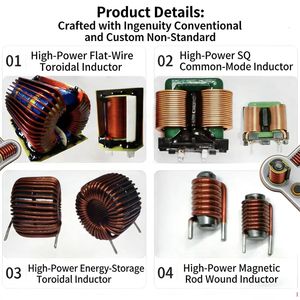 ZW 고임피던스 MnZn CM 인덕터 1~30MHz 노이즈 억제, 서버 PSU 및 데이터 센터 전원 장치용 - Product Image 6