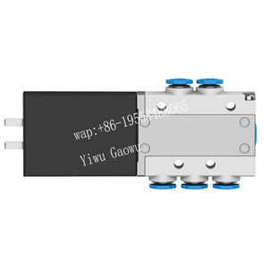 Válvula Solenoide Neumática Direccional Industrial Festo MHE2-MS1H-3/2G-M7 196131 de 2/3 Vías con Puerto M7 - Product Image 2