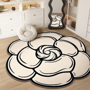 Tappeto Moderno Astratto Personalizzato, Realizzato a Macchina, 3D, a Pelo Medio, Antiscivolo, Ecologico per Soggiorno e Bagno - Product Image 1