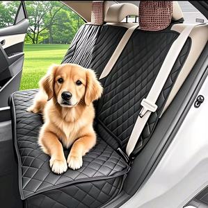 غطاء مقعد سيارة للكلاب مقاوم للماء ، غطاء مقعد خلفي للكلاب الأليفة وجبهة واحدة مع إبزيم إطباق - Product Image 3