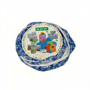 Cesto per biancheria di piccole dimensioni, pieghevole, con maniglia, per uso domestico - Product Image 1