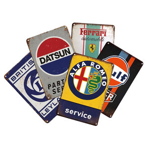 Custom Vintage Metal Tin Signs Metal Signs Enamel Sign Custom Decor Wall Bar <strong>Crafts</strong> <strong>Old</strong> Printing Tin Signs - Product Image 1