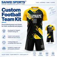 Tenues d'entraînement de football personnalisées pour clubs, académies et équipes – 100 % polyester, extensible dans quatre directions, respirant