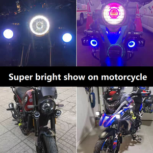 सुपर ब्राइट नई मोटरसाइकिल 3 इंच का डुअल रंग है, जो एपर्पल ड्रिल कार के साथ काम करता है लाइट एंजेल - Product Image 6