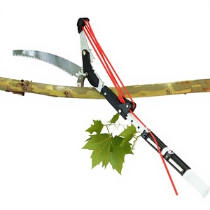 For Best-Selling <b>Pruning</b> Shears High-Branch <b>Saw</b> Overhead Branch Orchard Aluminum Alloy Telescopic <b>Pole</b> Extended Garden - Product Image 1