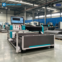Machine de découpe laser fibre 1500W 2000W, CNC 2 axes 3015D, table unique, haute précision 0-10mm pour tôles métalliques, acier au carbone, acier inoxydable