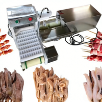 Machine automatique de fabrication de brochettes de shawarma pour table, électrique, pour viande de mouton