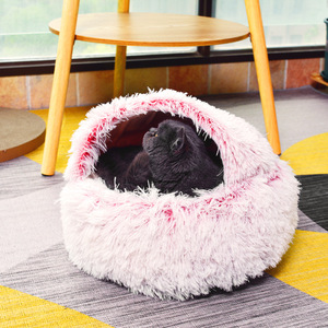Neues <span class=keywords><strong>Design</strong></span> Großhandel <span class=keywords><strong>Custom</strong></span> Luxus Warm Fluffy Pet Cat Hunde bett - Product Image 2