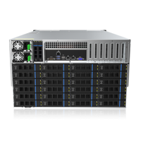 HPC 6U Châssis de serveur d'échange à chaud 48 baies 48*3.5 'RMC6148-695-HSE LFF avec ATX avec boîtier de serveur en rack de ventilateur