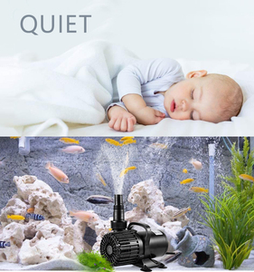 250W 4500GPH Dompelpomp met 5-richtings verstelbare uitlaat, hoge doorstroming vijverpomp voor <span class=keywords><strong>aquarium</strong></span>, viskom en waterval - Product Image 4