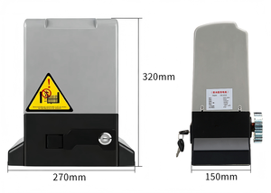 Moteur de porte coulissante haute puissance 300 kg avec limiteur à ressort/interrupteur magnétique, certifié CE, étanche, pour <span class=keywords><strong>garage</strong></span> et usage extérieur - Product Image 4
