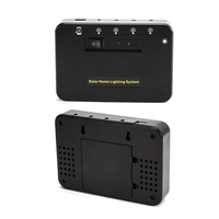 Système d'énergie solaire portable 18W Kits d'éclairage domestique et mini générateurs solaires pour usage domestique Nouveau système de charge solaire