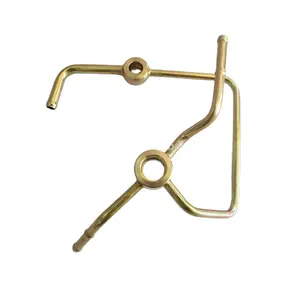 Professional custom 90 degree bend welded brass pipe, Oil pump accessories