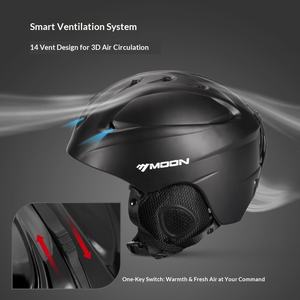 Casco <span class=keywords><strong>de</strong></span> Esquí Unisex MOON para Snowboard y Esquí Alpino |   Protección para la Cabeza en Invierno para Deportes al Aire Libre - Product Image 6