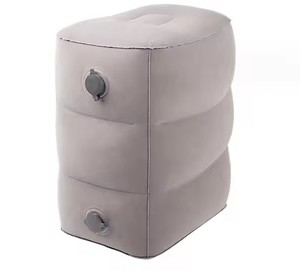 Repose-pieds de voiture à <span class=keywords><strong>coussin</strong></span> d'air <span class=keywords><strong>gonflable</strong></span> à trois couches populaires <span class=keywords><strong>pour</strong></span> les voyages, les hôtels et les avions - Product Image 1