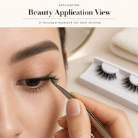 Lot de faux cils réutilisables en fourrure multi-styles, effet vaporeux pour un regard spectaculaire, ensemble de maquillage, fournitures de beauté en gros