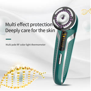 Dispositivo Facial de Microcorriente, Equipo de Belleza Frío y Caliente, Masajeador Facial para el Cuidado de la Piel, Masajeador Facial Multifuncional - Product Image 5