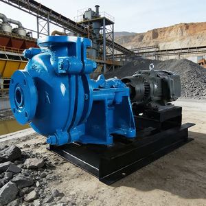 Pompe centrifuge horizontale pour boues CDHB, résistante à la corrosion et à l'usure, 8 et 10 pouces, pour le retour d'eau des fosses de traitement des eaux usées - Product Image 1