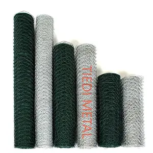 5ft chicken wire mesh specifications Twisted hexagonal wire mesh Galvanized hexagonal wire mesh rabbit proof fence