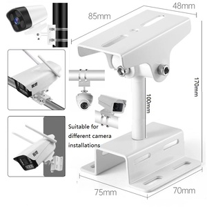 1 support de montage d'angle mural universel pour support de caméra cctv et cctv et accessoires cctv - Product Image 6