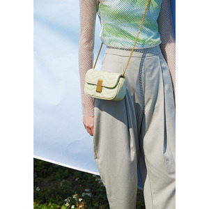 Sac vintage pour femme <span class=keywords><strong>en</strong></span> cuir véritable <span class=keywords><strong>avec</strong></span> fermeture éclair, sac à bandoulière/porté croisé, petit format carré, style preppy bohème, idéal pour l'été - Product Image 6